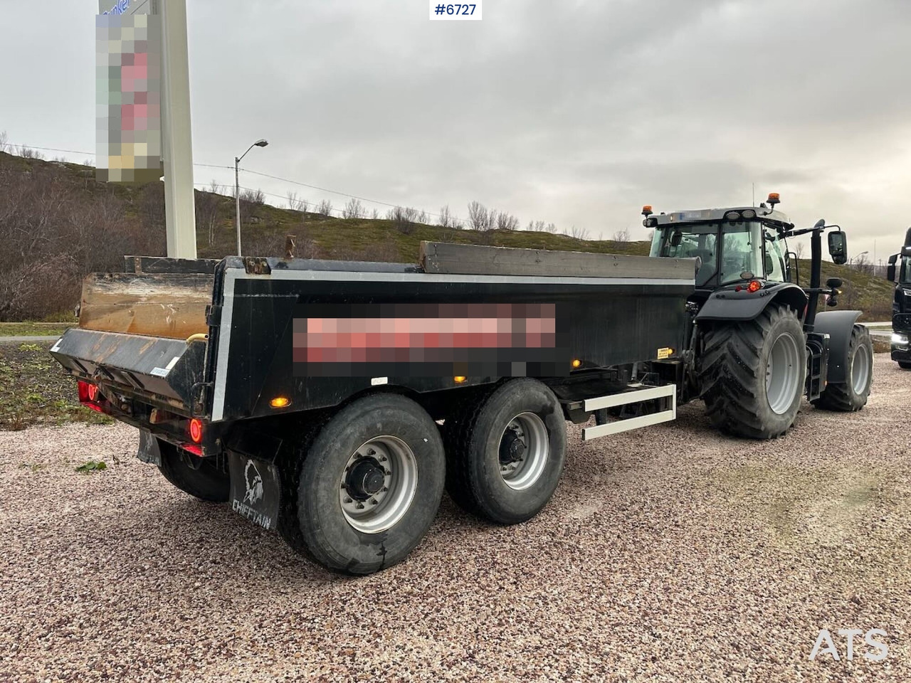 2020 Massey-Ferguson 7719 S 4x4 brøyterigget traktor m/ 2 sett dekk, snøfres og henger. SE VIDEO. - Traktor: bild 5 2020 Massey-Ferguson 7719 S 4x4 brøyterigget traktor m/ 2 sett dekk, snøfres og henger. SE VIDEO. - Traktor: bild 5