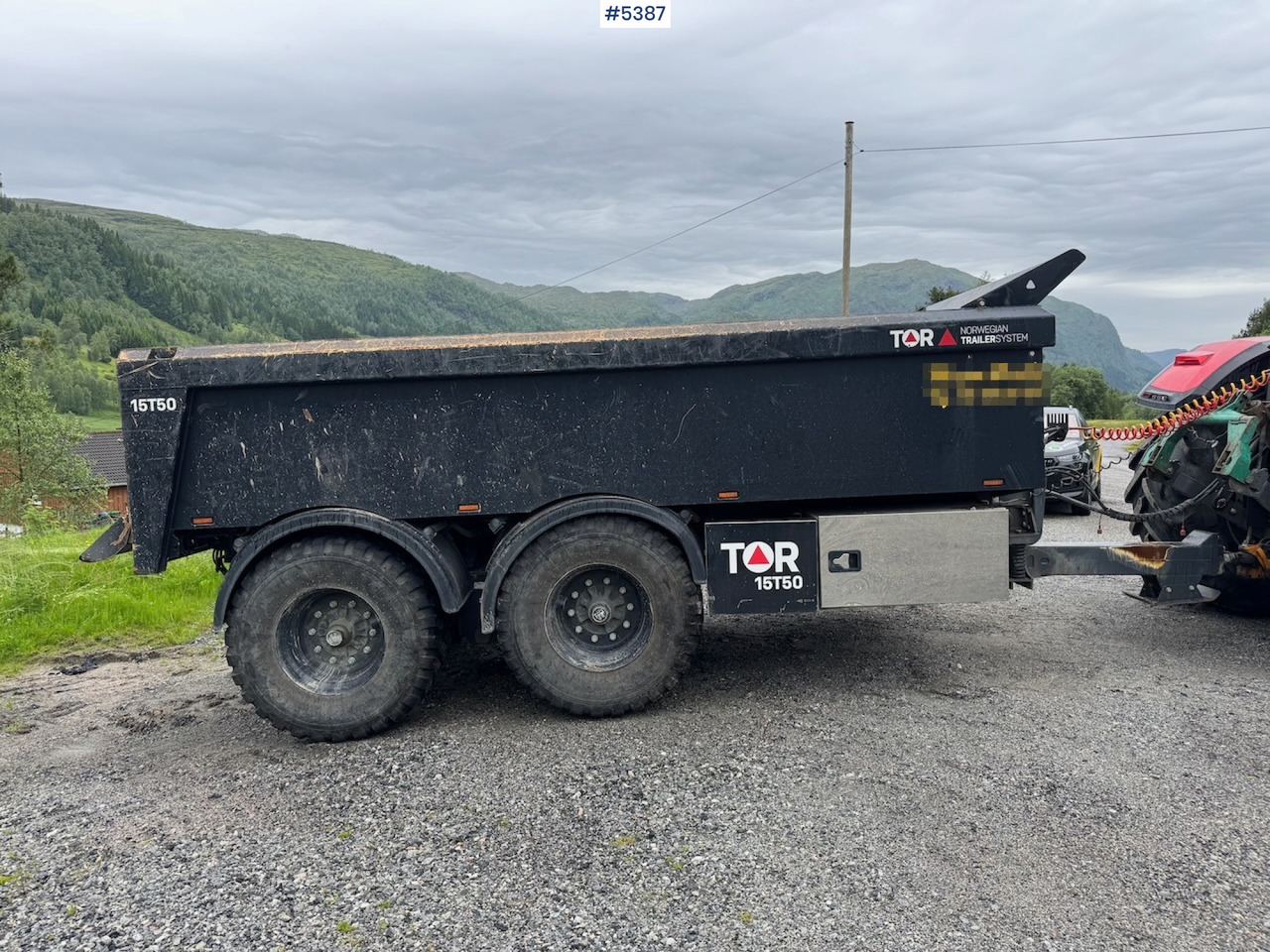 2023 TOR T15T50 Dump trailer. - Tippvagn för lantbruk: bild 4 2023 TOR T15T50 Dump trailer. - Tippvagn för lantbruk: bild 4