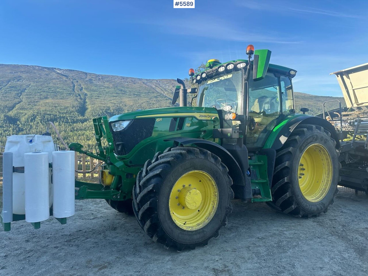 2024 John Deere 6R 185 4x4 tractor w/ front loader, GPS and winter tires. WATCH VIDEO - Traktor: bild 3 2024 John Deere 6R 185 4x4 tractor w/ front loader, GPS and winter tires. WATCH VIDEO - Traktor: bild 3
