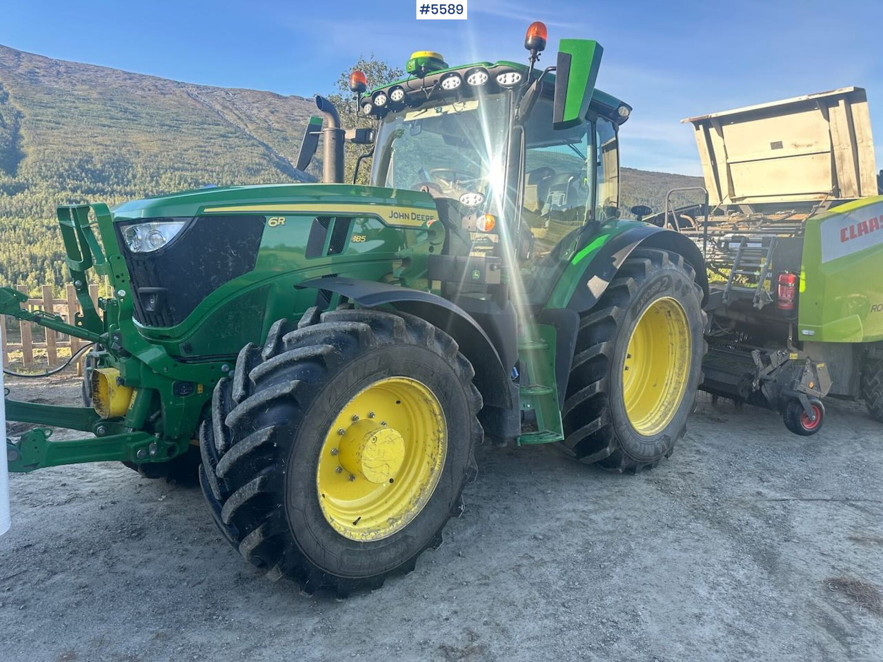 2024 John Deere 6R 185 4x4 tractor w/ front loader, GPS and winter tires. WATCH VIDEO - Traktor: bild 2 2024 John Deere 6R 185 4x4 tractor w/ front loader, GPS and winter tires. WATCH VIDEO - Traktor: bild 2