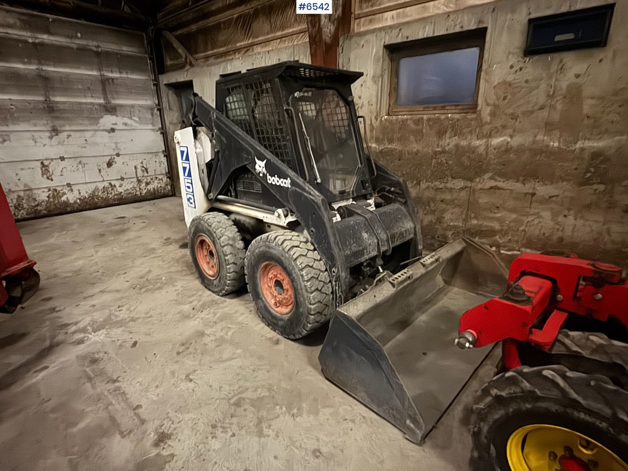 Approx. 1993 Bobcat 7753 skid steer - Minilastare: bild 1 Approx. 1993 Bobcat 7753 skid steer - Minilastare: bild 1