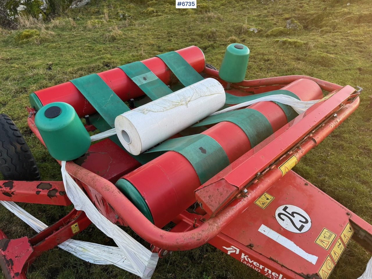 Utrustning för vallskörd Kverneland Taarup 7335 Round Bale Wrapper: bild 8