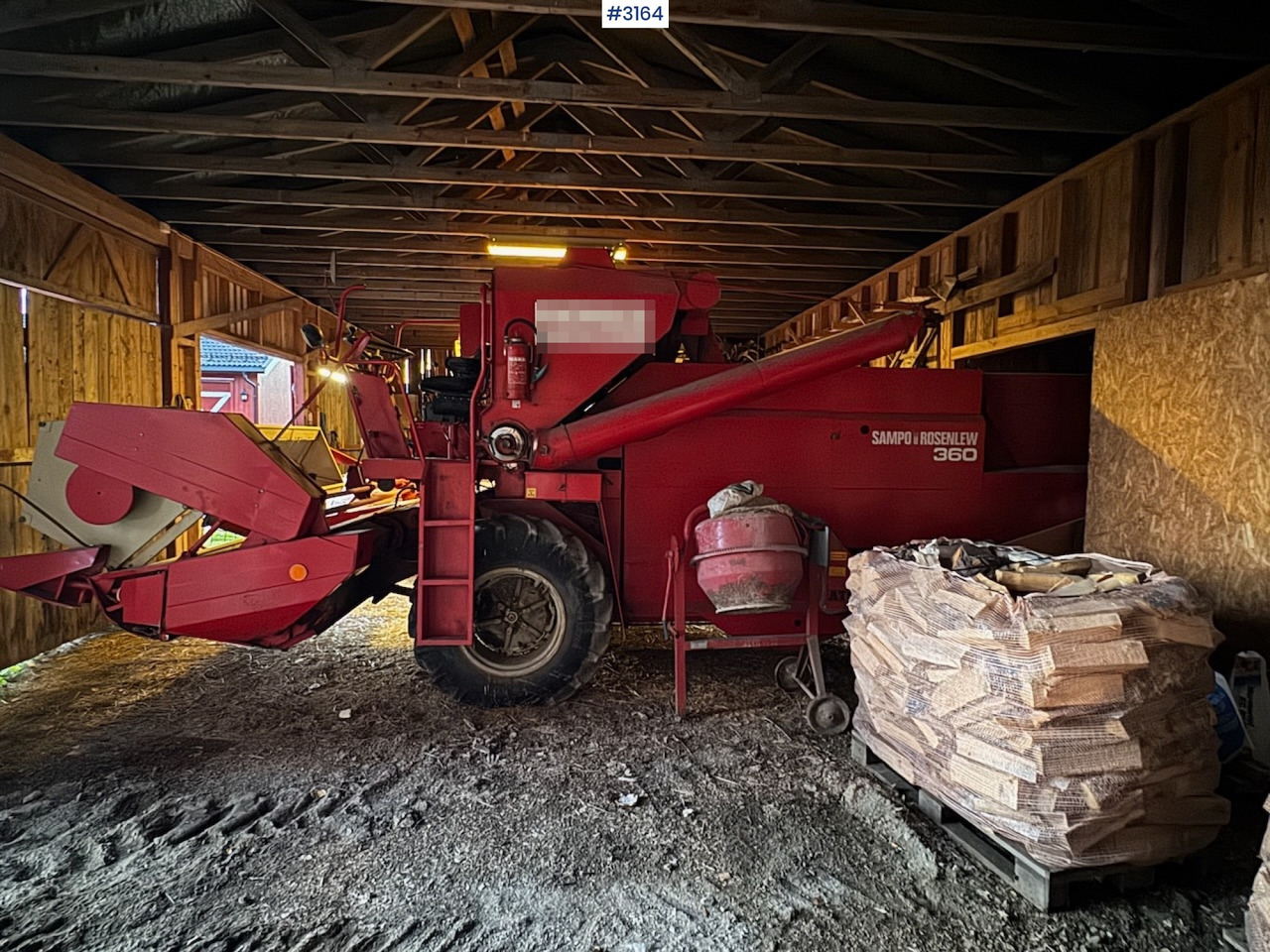 Sampo Rosenlew 360 - Skördetröska: bild 3 Sampo Rosenlew 360 - Skördetröska: bild 3