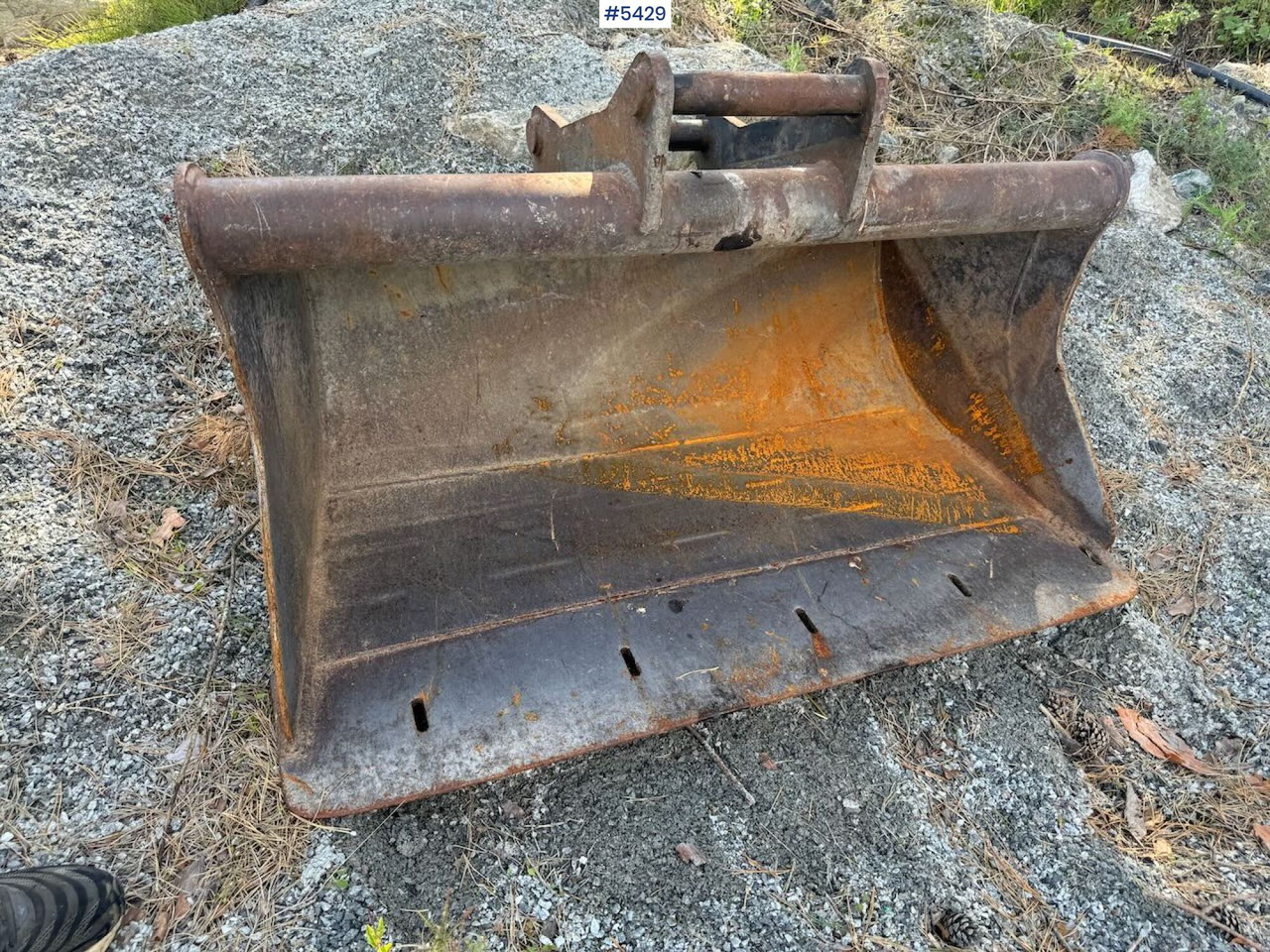 Sanding bucket w/ S50 attachment - Grävmaskinsskopa: bild 1 Sanding bucket w/ S50 attachment - Grävmaskinsskopa: bild 1