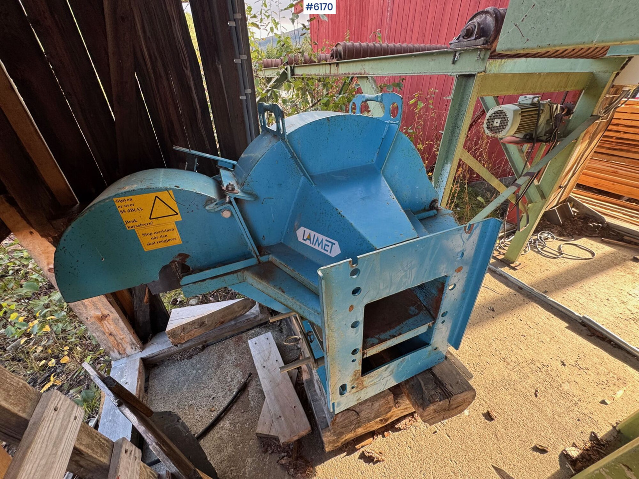 2000 Laimet HP21 wood chipper - Skogsmaskin: bild 4 2000 Laimet HP21 wood chipper - Skogsmaskin: bild 4