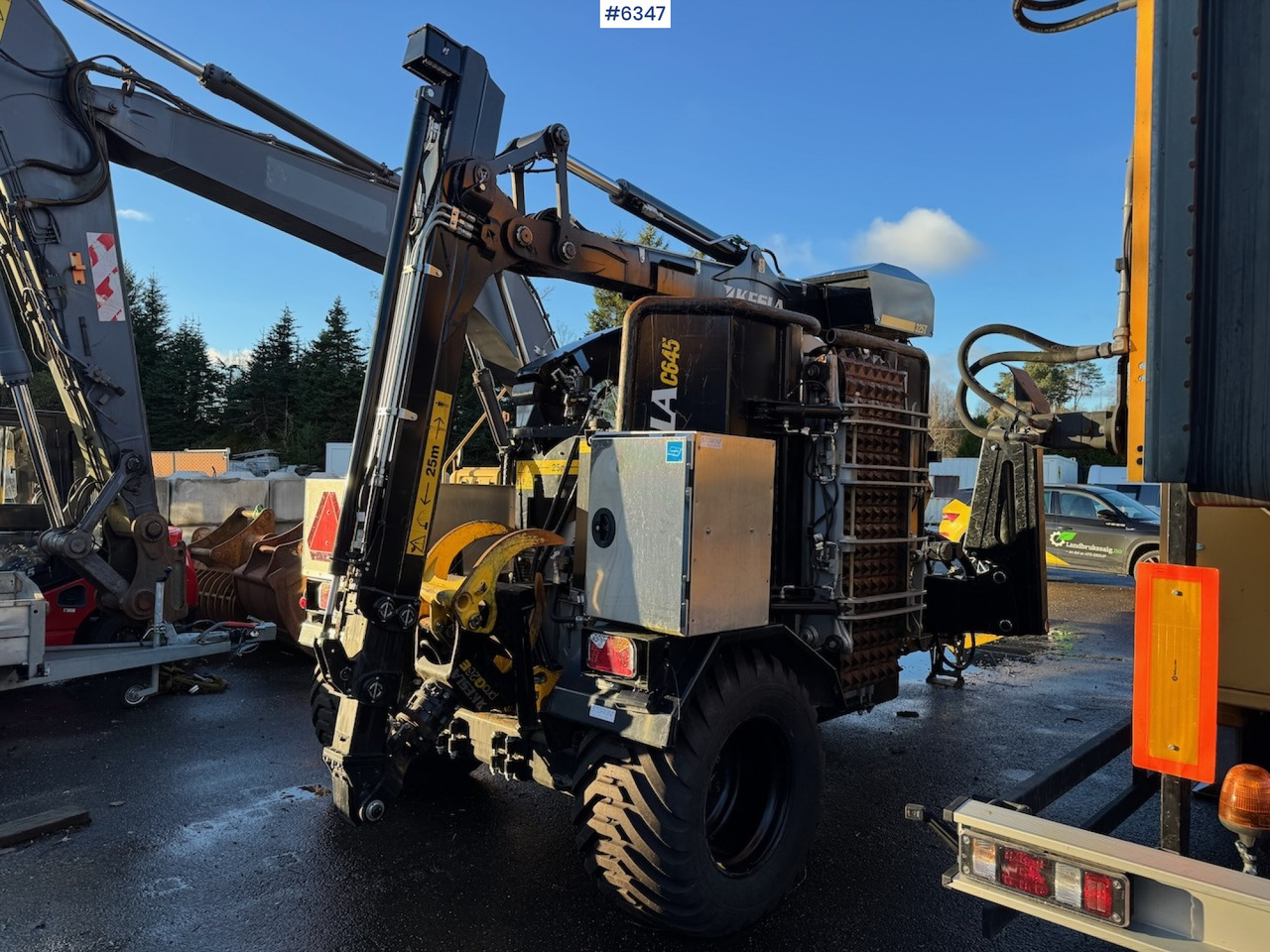 2023 Kesla C645 Wood chipper w/ crane. - Skogsmaskin: bild 5 2023 Kesla C645 Wood chipper w/ crane. - Skogsmaskin: bild 5