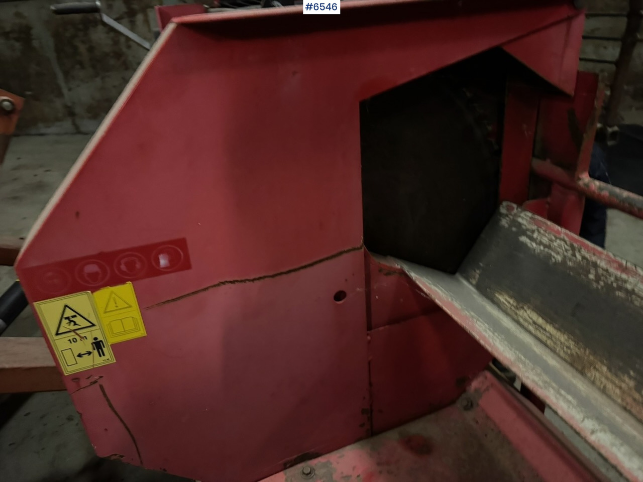 Skogsmaskin Hakki Pilke 60 firewood processor: bild 11