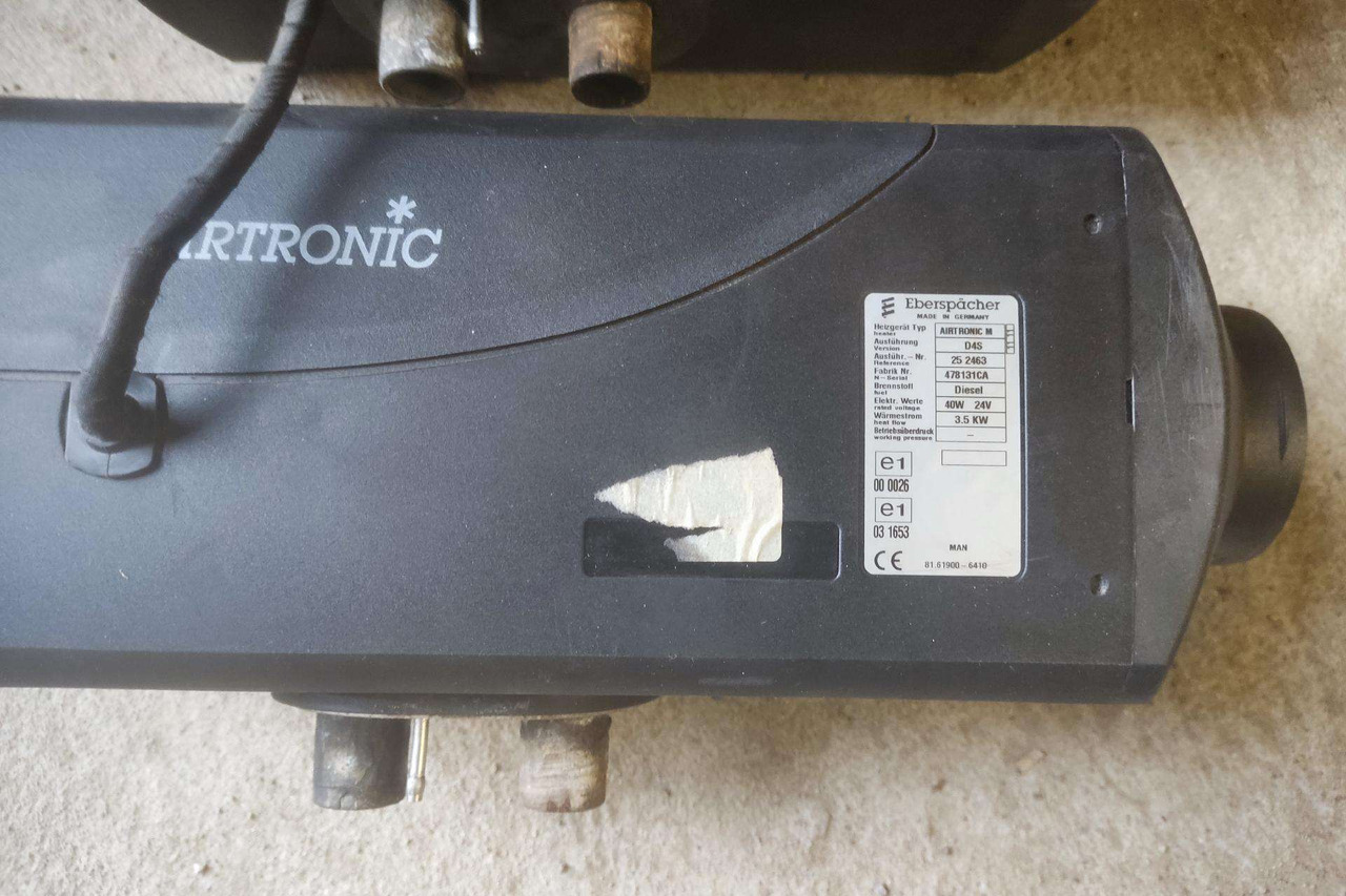 MAN auxiliary heater TESTED D4S - Värme/ Ventilation för Lastbil: bild 2 MAN auxiliary heater TESTED D4S - Värme/ Ventilation för Lastbil: bild 2