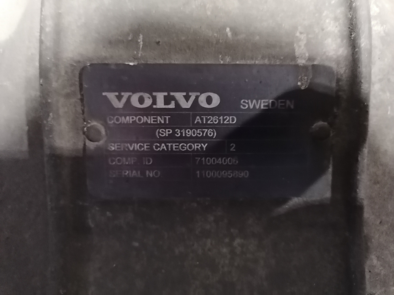 VOLVO remanufactured gearbox AT2612D - Växellåda: bild 5 VOLVO remanufactured gearbox AT2612D - Växellåda: bild 5