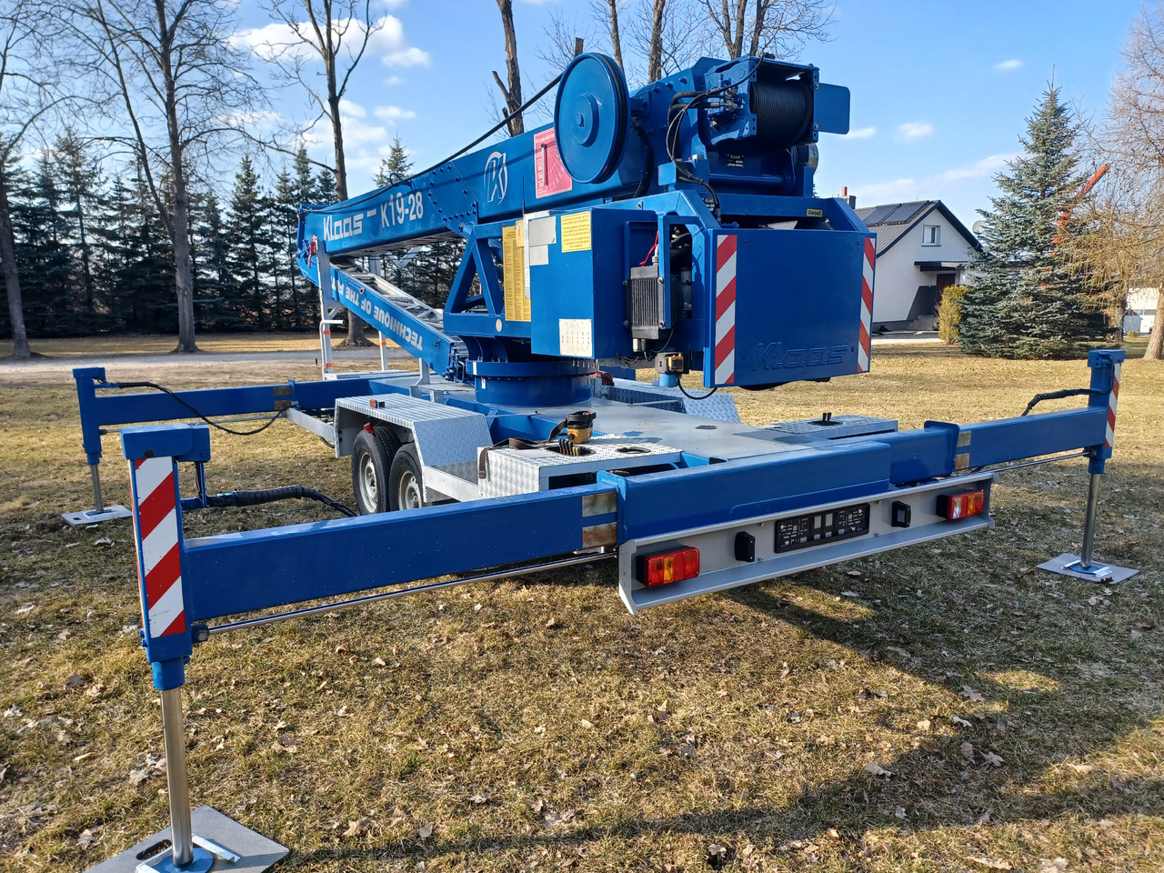 Klaas K19-28 - Mobilkran, Släp: bild 2 Klaas K19-28 - Mobilkran, Släp: bild 2