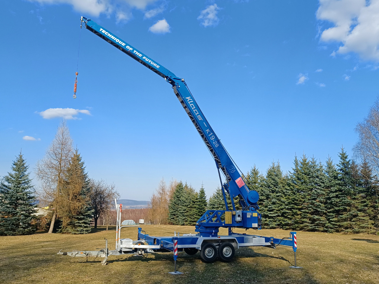 Klaas K19-28 - Mobilkran, Släp: bild 3 Klaas K19-28 - Mobilkran, Släp: bild 3