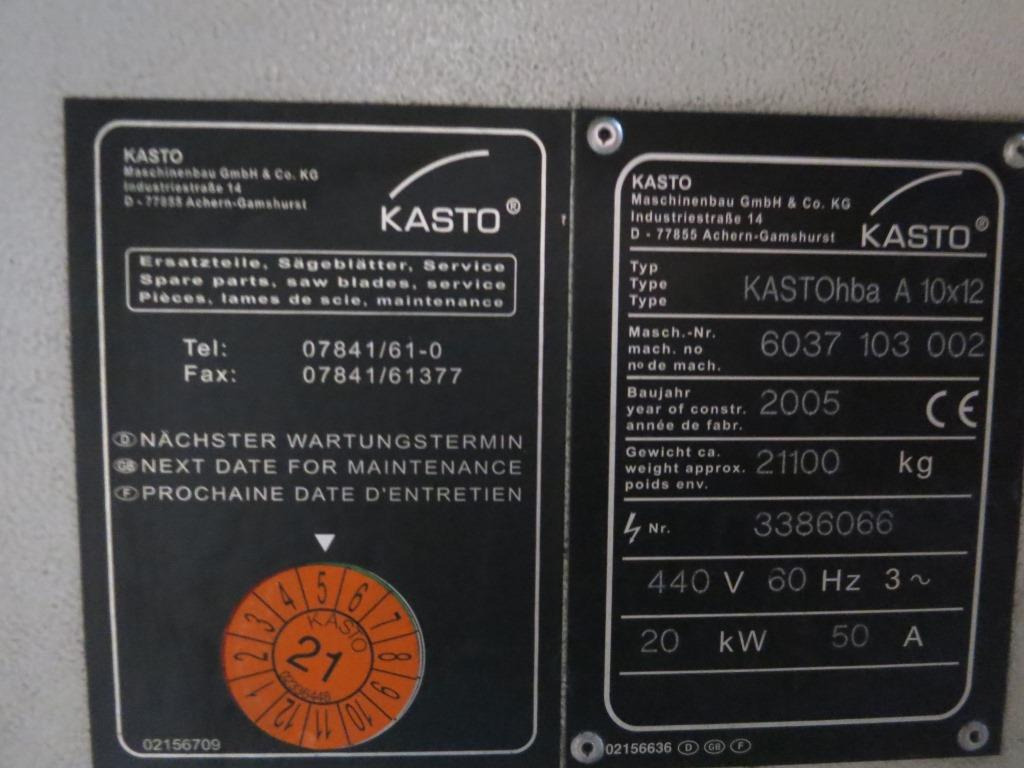 Kasto HBA A10x12 - Metallbandsåg: bild 4 Kasto HBA A10x12 - Metallbandsåg: bild 4