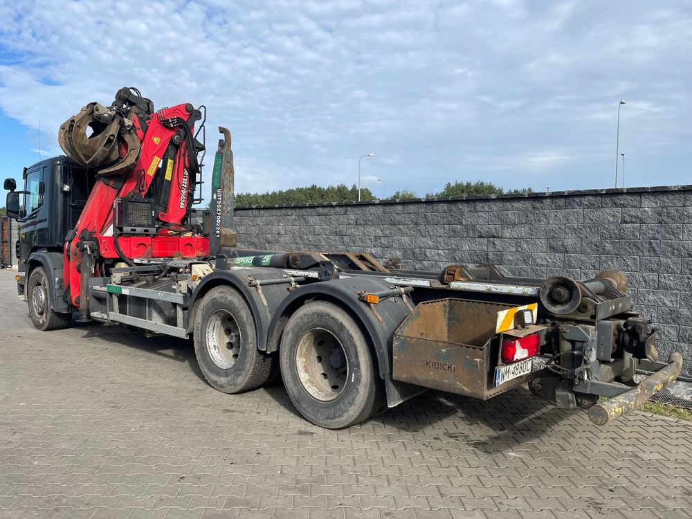 Scania P 400 6X2 Hakowiec Skibicki HDS GRACO - Lastväxlare lastbil, Kranbil: bild 4 Scania P 400 6X2 Hakowiec Skibicki HDS GRACO - Lastväxlare lastbil, Kranbil: bild 4