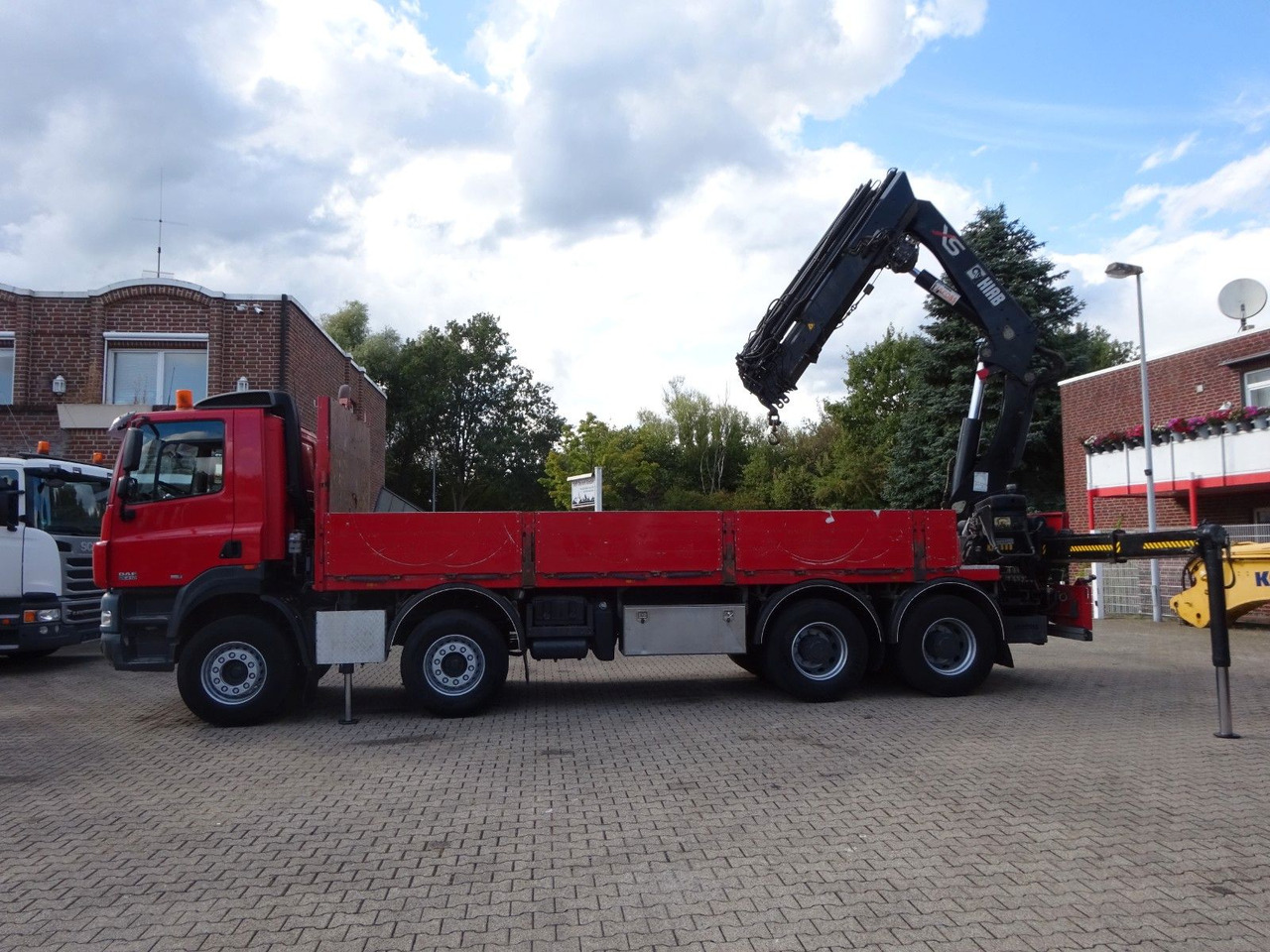 DAF 85.410 Pritsche + HIAB 322E6 Kran 8x4 - Kranbil: bild 5 DAF 85.410 Pritsche + HIAB 322E6 Kran 8x4 - Kranbil: bild 5
