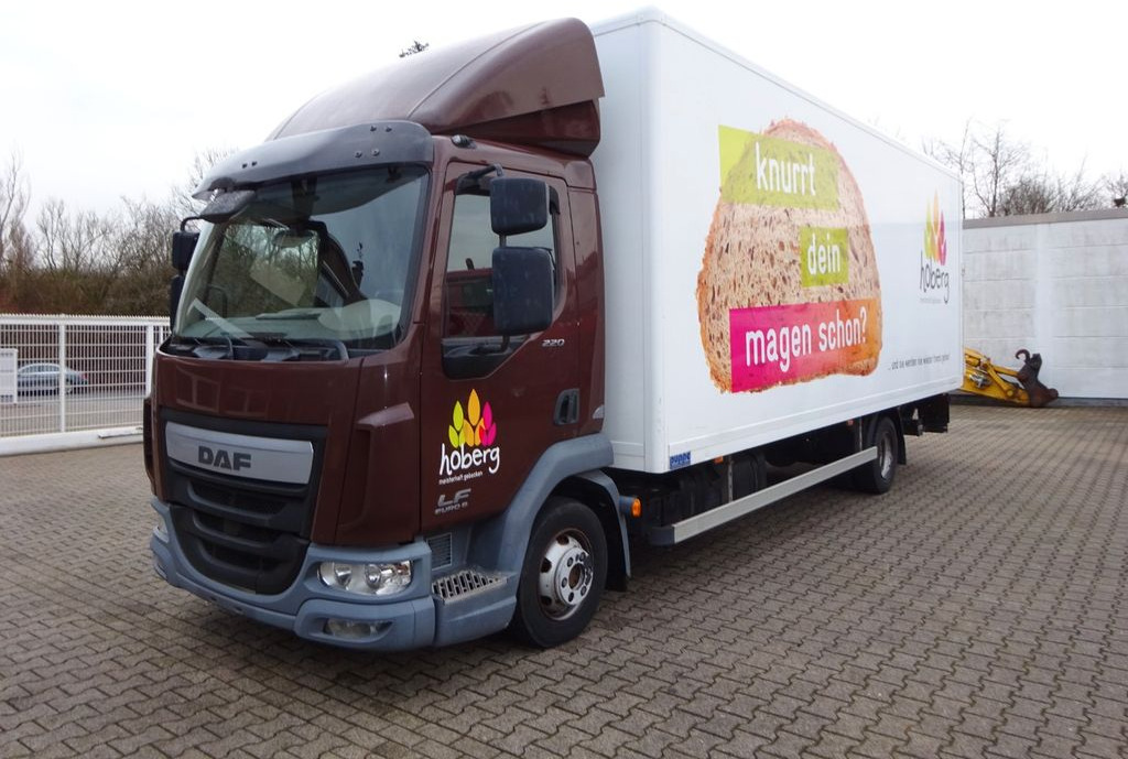 DAF LF 220 Koffer mit Palfinger LBW 4x2 DAF LF 220 Koffer mit Palfinger LBW 4x2 - Volymskåp: bild 2 DAF LF 220 Koffer mit Palfinger LBW 4x2 DAF LF 220 Koffer mit Palfinger LBW 4x2 - Volymskåp: bild 2