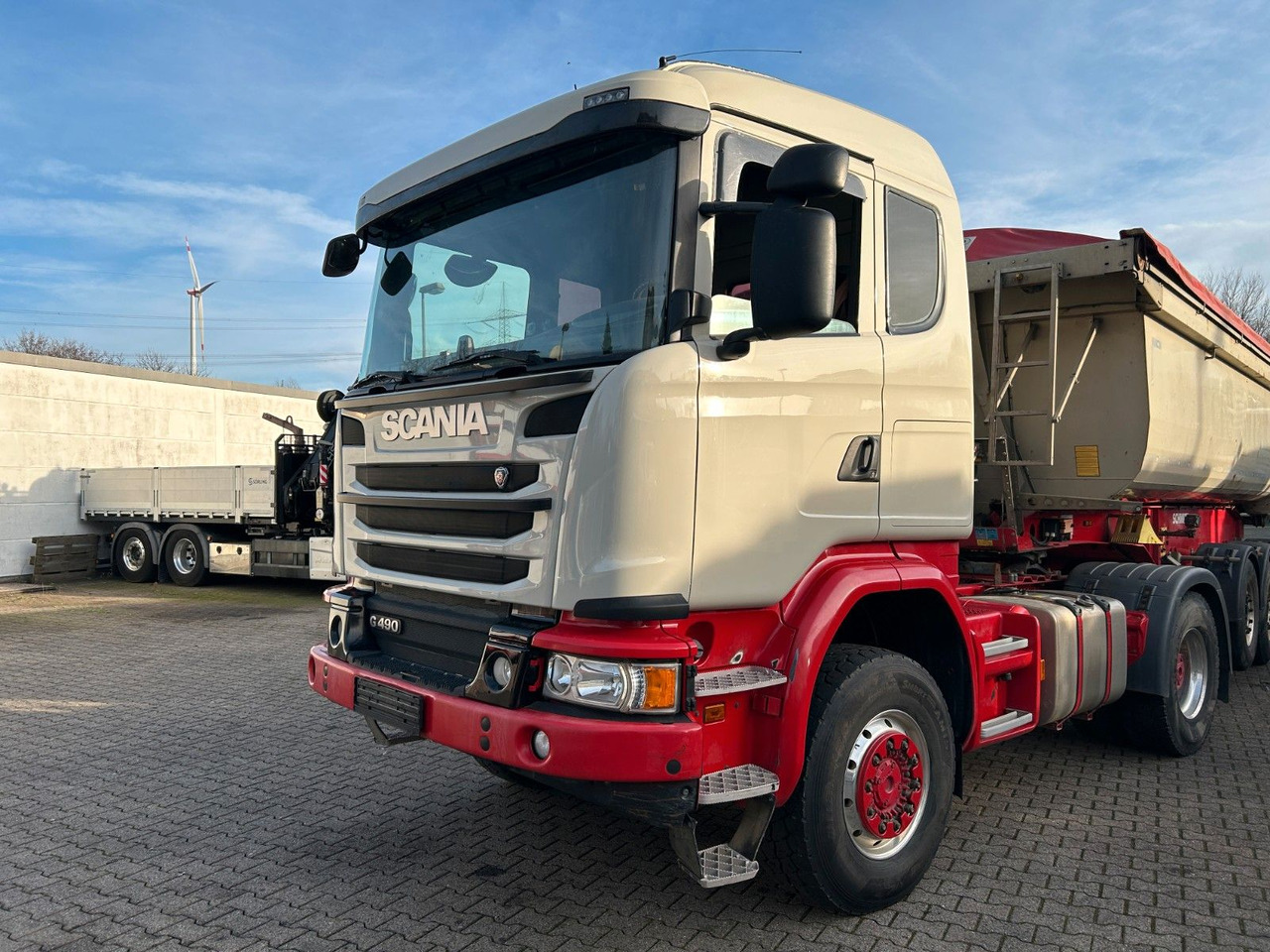 Scania G 490 SZM 4x4 Allrad - Dragbil: bild 2 Scania G 490 SZM 4x4 Allrad - Dragbil: bild 2