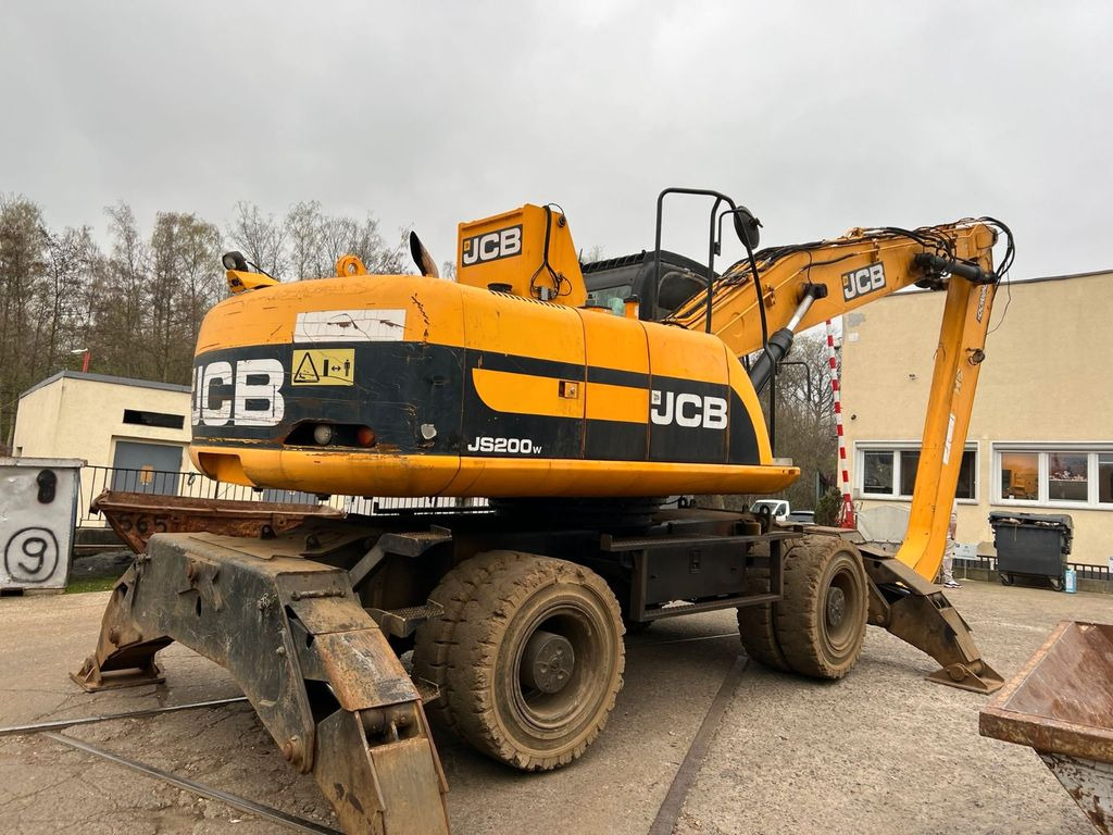 JCB JS 200 W Umschlagbagger - Grävmaskin på däck: bild 3 JCB JS 200 W Umschlagbagger - Grävmaskin på däck: bild 3