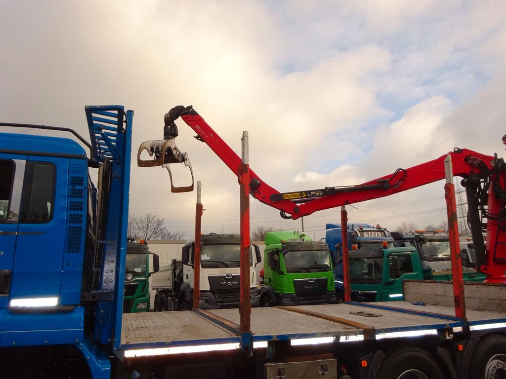 MAN 28.500 TGS mit EPSILON-Kran+Achleitner Anhänger MAN 28.500 TGS Allrad. HOLZZUG EPSILON-Kran GREIFER - Timmerbil, Kranbil: bild 4 MAN 28.500 TGS mit EPSILON-Kran+Achleitner Anhänger MAN 28.500 TGS Allrad. HOLZZUG EPSILON-Kran GREIFER - Timmerbil, Kranbil: bild 4