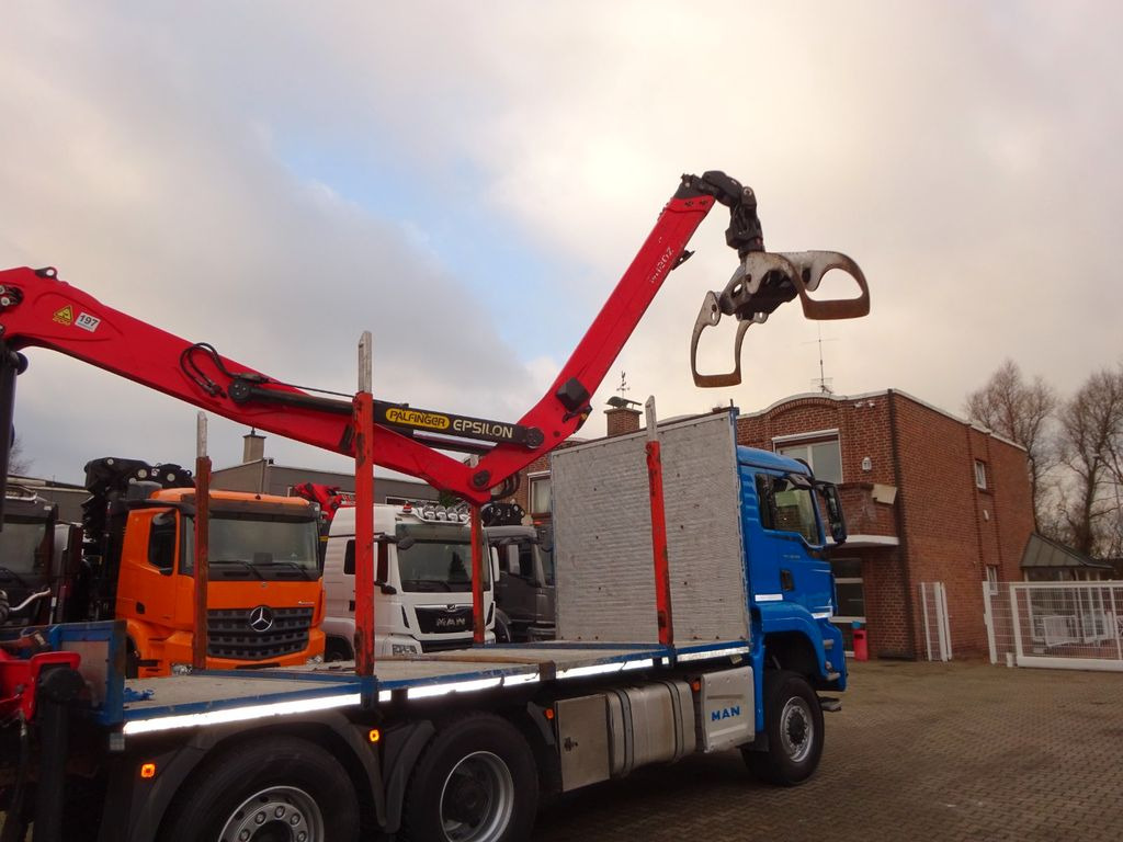 MAN 28.500 TGS mit EPSILON-Kran+Achleitner Anhänger - Timmerbil, Kranbil: bild 5 MAN 28.500 TGS mit EPSILON-Kran+Achleitner Anhänger - Timmerbil, Kranbil: bild 5