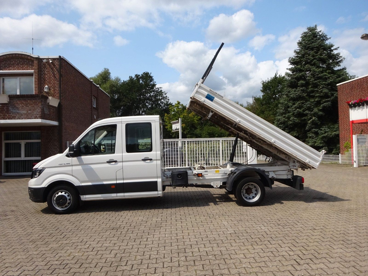 MAN 6.180 TGE MEILLER 3Skipper Doppelkabine 4x2 - Transportbil med tippflak, Dubbelhytt transportbil: bild 3 MAN 6.180 TGE MEILLER 3Skipper Doppelkabine 4x2 - Transportbil med tippflak, Dubbelhytt transportbil: bild 3