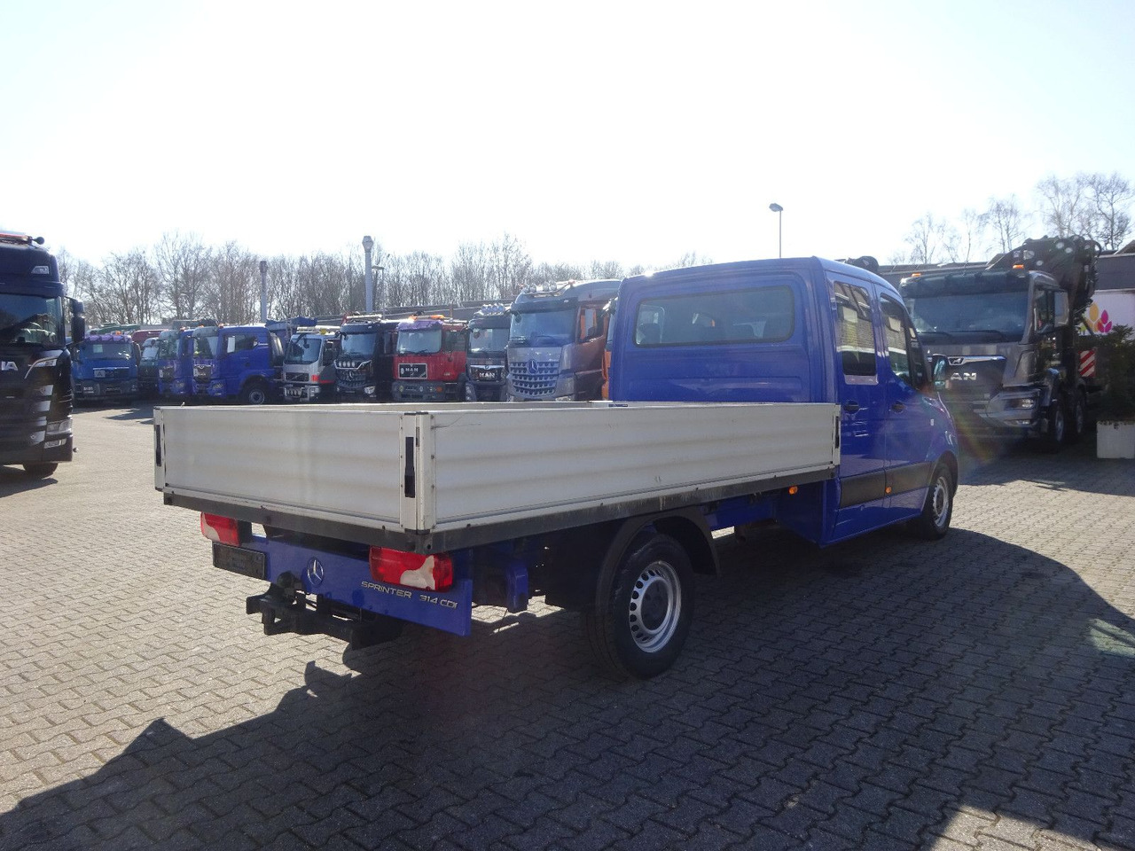 Mercedes-Benz Sprinter 314 CDI Pritsche Doppelkabiene 4x2 - Transportbil med flak, Dubbelhytt transportbil: bild 5 Mercedes-Benz Sprinter 314 CDI Pritsche Doppelkabiene 4x2 - Transportbil med flak, Dubbelhytt transportbil: bild 5