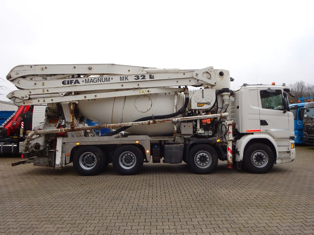 Scania PUMI CIFA 32 Meter 4 Knick. Scania PUMI CIFA 32 Meter 4 Knick * Betonpumpe - Betongpump: bild 2 Scania PUMI CIFA 32 Meter 4 Knick. Scania PUMI CIFA 32 Meter 4 Knick * Betonpumpe - Betongpump: bild 2