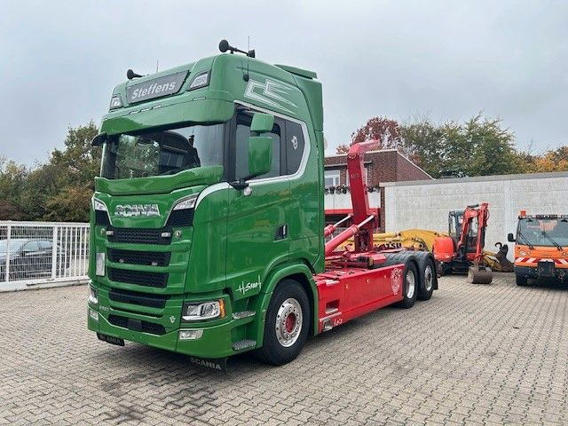 Scania S580 V8 MEILLER Abroller  mit Lift+Lenkachse 6x2 - Lastväxlare lastbil: bild 4 Scania S580 V8 MEILLER Abroller  mit Lift+Lenkachse 6x2 - Lastväxlare lastbil: bild 4