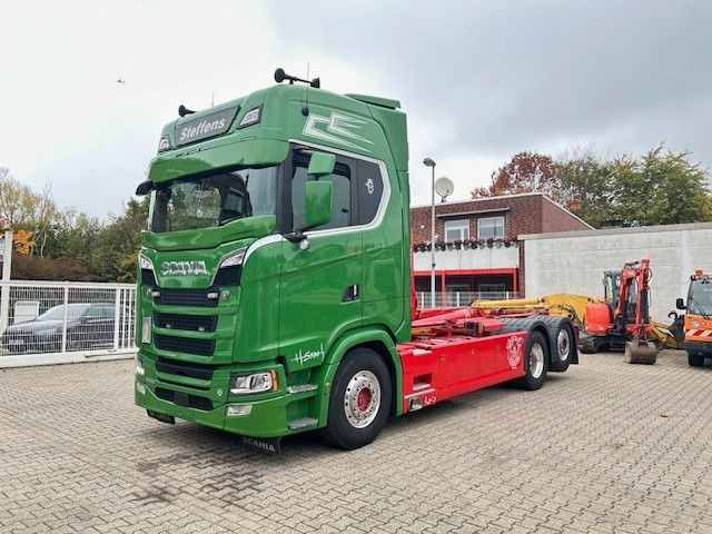 Scania S580 V8 MEILLER Abroller  mit Lift+Lenkachse 6x2 - Lastväxlare lastbil: bild 3 Scania S580 V8 MEILLER Abroller  mit Lift+Lenkachse 6x2 - Lastväxlare lastbil: bild 3