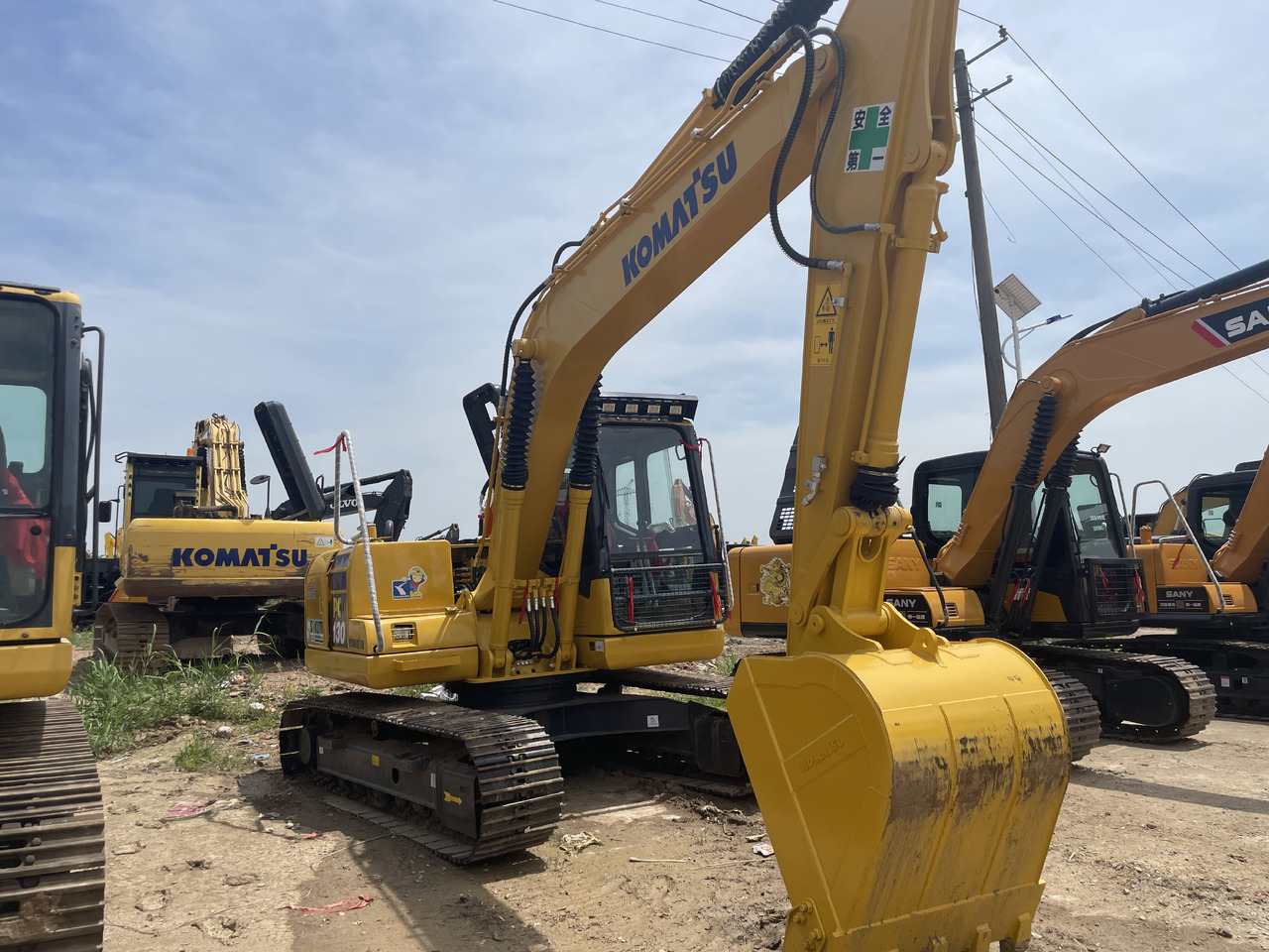 Minigrävmaskin KOMATSU PC 130-7: bild 10