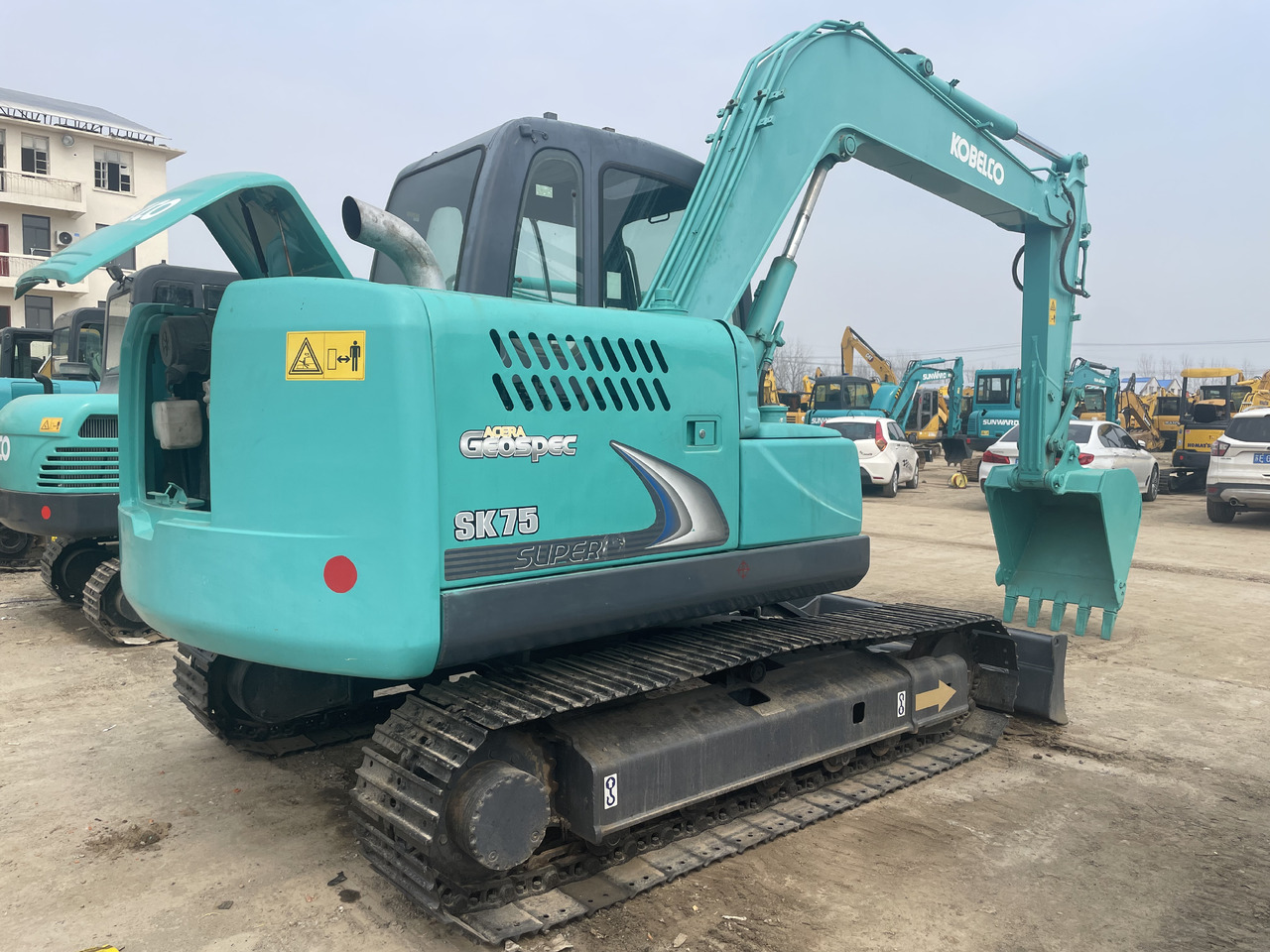 Kobelco SK 75 - Bandgrävare: bild 1 Kobelco SK 75 - Bandgrävare: bild 1