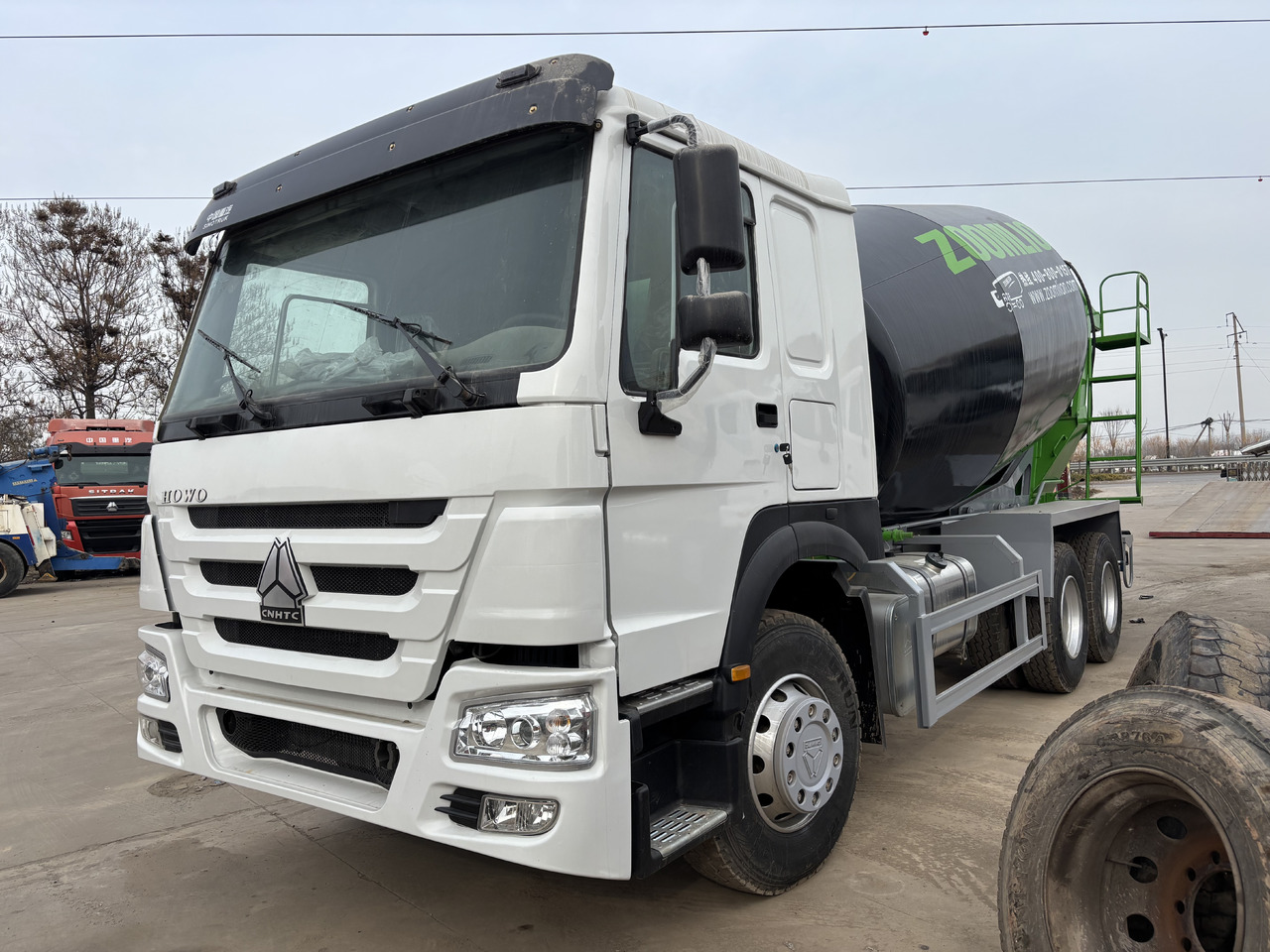 HOWO  - Betongbil: bild 2 HOWO  - Betongbil: bild 2