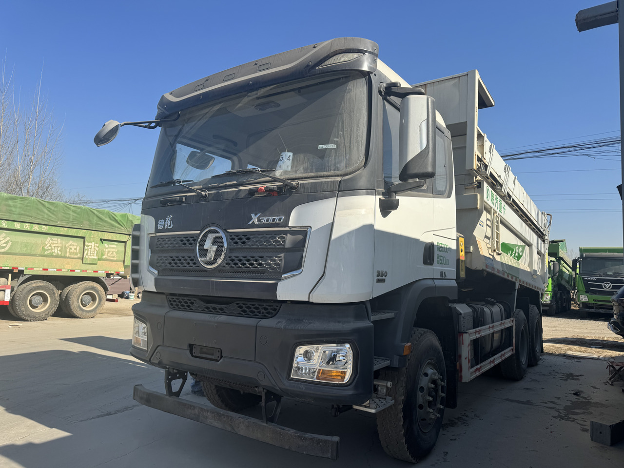 SHACMAN X3000 - Tippbil lastbil: bild 1 SHACMAN X3000 - Tippbil lastbil: bild 1