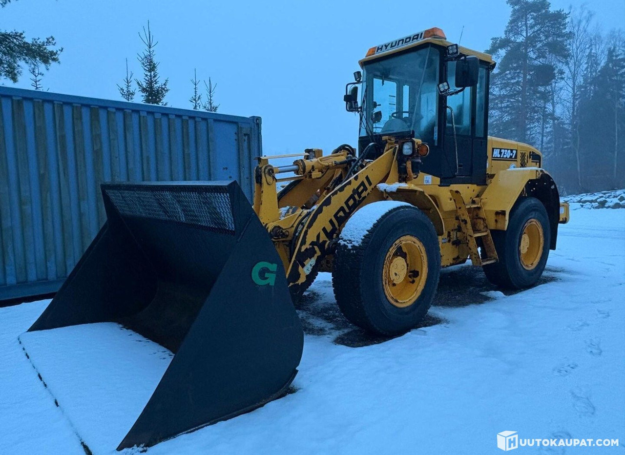Hyundai HL 730-7 wheel loader, 2005, Porvoo - Hjullastare: bild 1 Hyundai HL 730-7 wheel loader, 2005, Porvoo - Hjullastare: bild 1