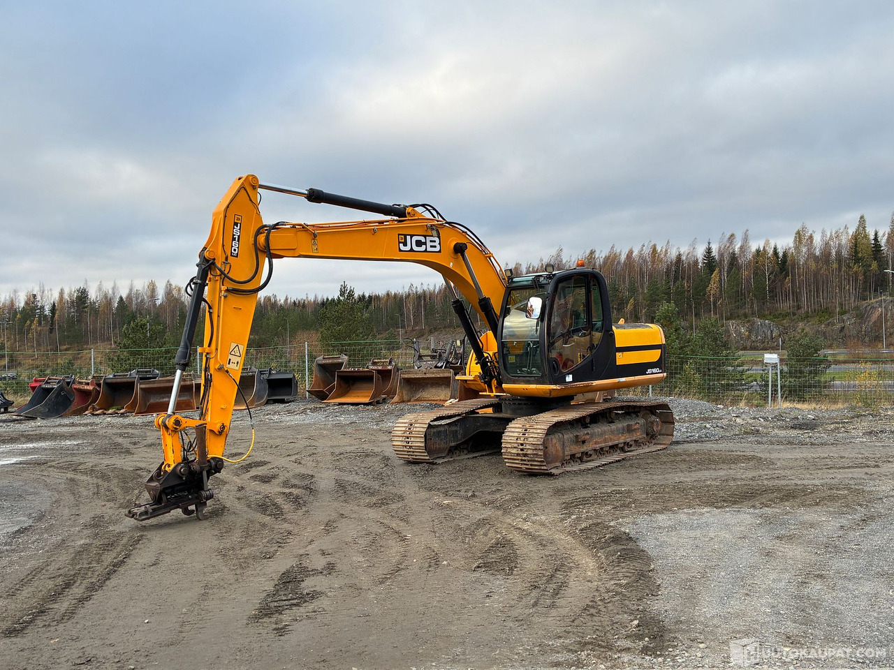 JCB JS 160 lc, 2011 Tela alustainen Kaivinkone WTK, Lempäälä - Bandgrävare: bild 1 JCB JS 160 lc, 2011 Tela alustainen Kaivinkone WTK, Lempäälä - Bandgrävare: bild 1