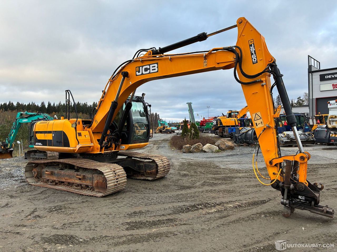 JCB JS 160 lc, 2011 Tela alustainen Kaivinkone WTK, Lempäälä - Bandgrävare: bild 4 JCB JS 160 lc, 2011 Tela alustainen Kaivinkone WTK, Lempäälä - Bandgrävare: bild 4