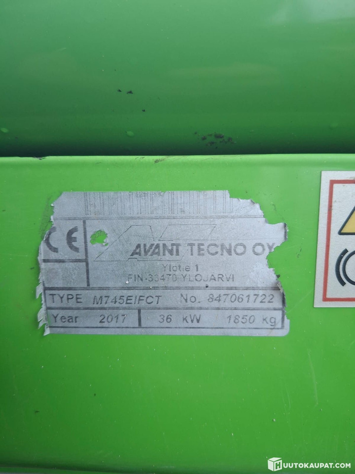 Mini loader Avant 745, 2017, 3,383 h, Nurmijärvi - Minilastare: bild 2 Mini loader Avant 745, 2017, 3,383 h, Nurmijärvi - Minilastare: bild 2