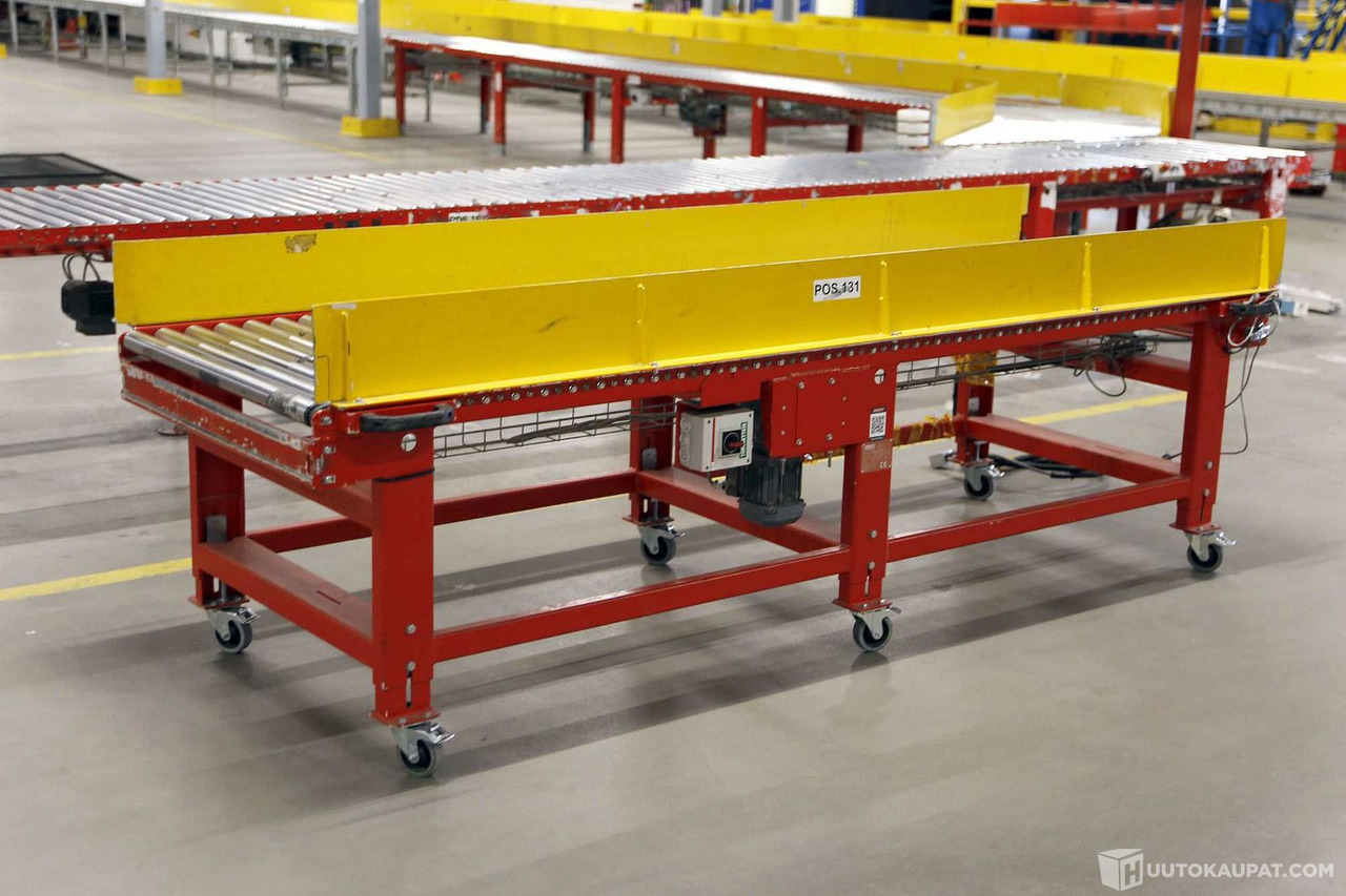 Moottoroitu, liikuteltava rullakuljetin, Ferroplan Oy. LGS6021, Vantaa - Transportör: bild 2 Moottoroitu, liikuteltava rullakuljetin, Ferroplan Oy. LGS6021, Vantaa - Transportör: bild 2