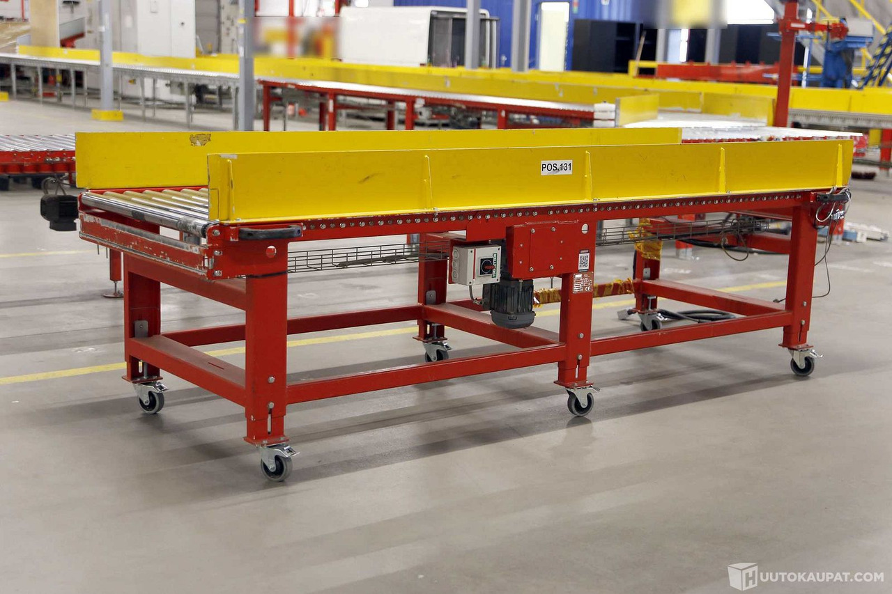 Moottoroitu, liikuteltava rullakuljetin, Ferroplan Oy. LGS6021, Vantaa - Transportör: bild 3 Moottoroitu, liikuteltava rullakuljetin, Ferroplan Oy. LGS6021, Vantaa - Transportör: bild 3