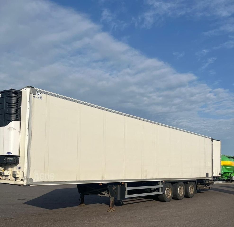 Schmitz Cargobull CARRIER MAXIMA 1300 / WINDA / DOPPEL STOCK / ŚCIANA GRODZIOWA / BELKI / PODNOSZONA OŚ / z Niemiec / TOP STAN 2011/ CARRIER CHŁODNIA CHLODNIA LODÓWKA PODWÓJNY ZAŁADUNEK PIĘTROWA - Kyl/ Frys semitrailer: bild 5 Schmitz Cargobull CARRIER MAXIMA 1300 / WINDA / DOPPEL STOCK / ŚCIANA GRODZIOWA / BELKI / PODNOSZONA OŚ / z Niemiec / TOP STAN 2011/ CARRIER CHŁODNIA CHLODNIA LODÓWKA PODWÓJNY ZAŁADUNEK PIĘTROWA - Kyl/ Frys semitrailer: bild 5