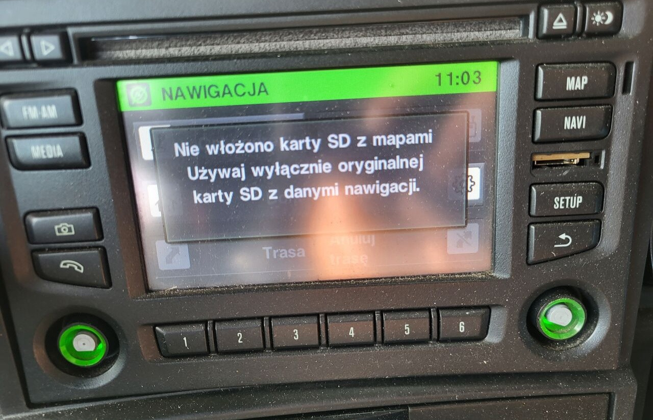 Scania Nawigacja Navi CD Bluetooth R 2538534 Scania SCANIA R 2026742 truck - Instrumentbräda för Lastbil: bild 1 Scania Nawigacja Navi CD Bluetooth R 2538534 Scania SCANIA R 2026742 truck - Instrumentbräda för Lastbil: bild 1