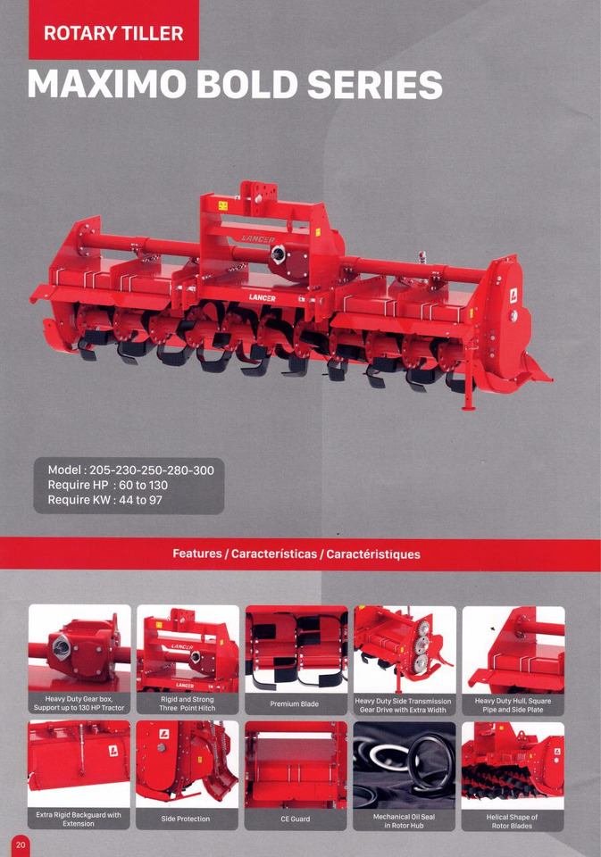 Lancer Maximo Bold 300 - Tvåhjulstraktor: bild 3 Lancer Maximo Bold 300 - Tvåhjulstraktor: bild 3
