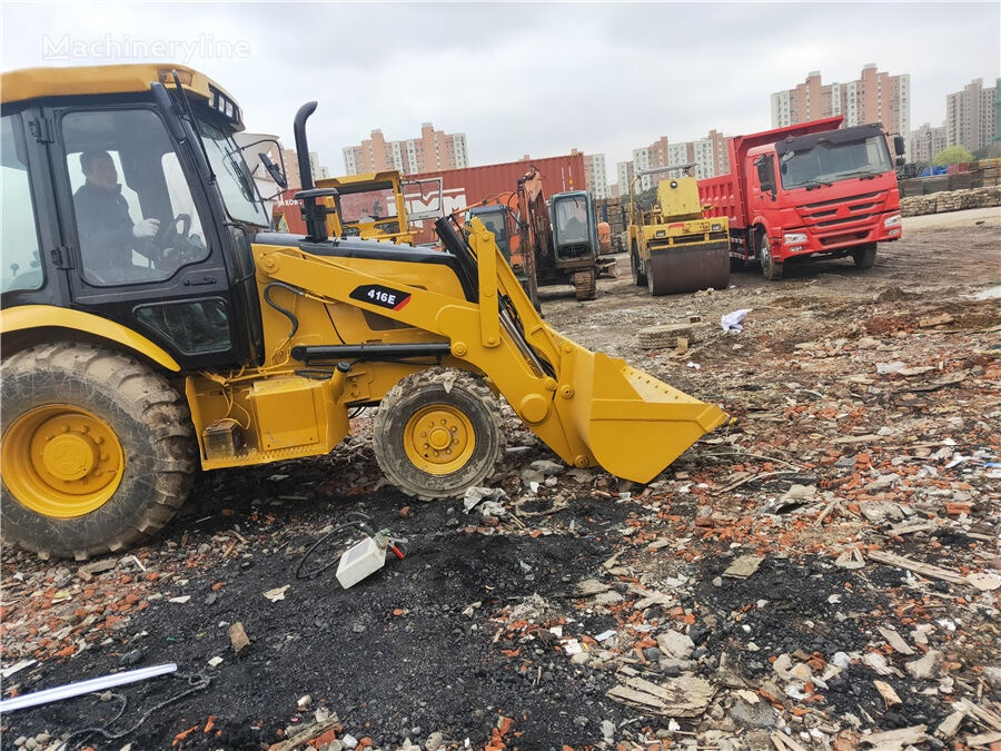 Grävlastare Caterpillar 416E: bild 7