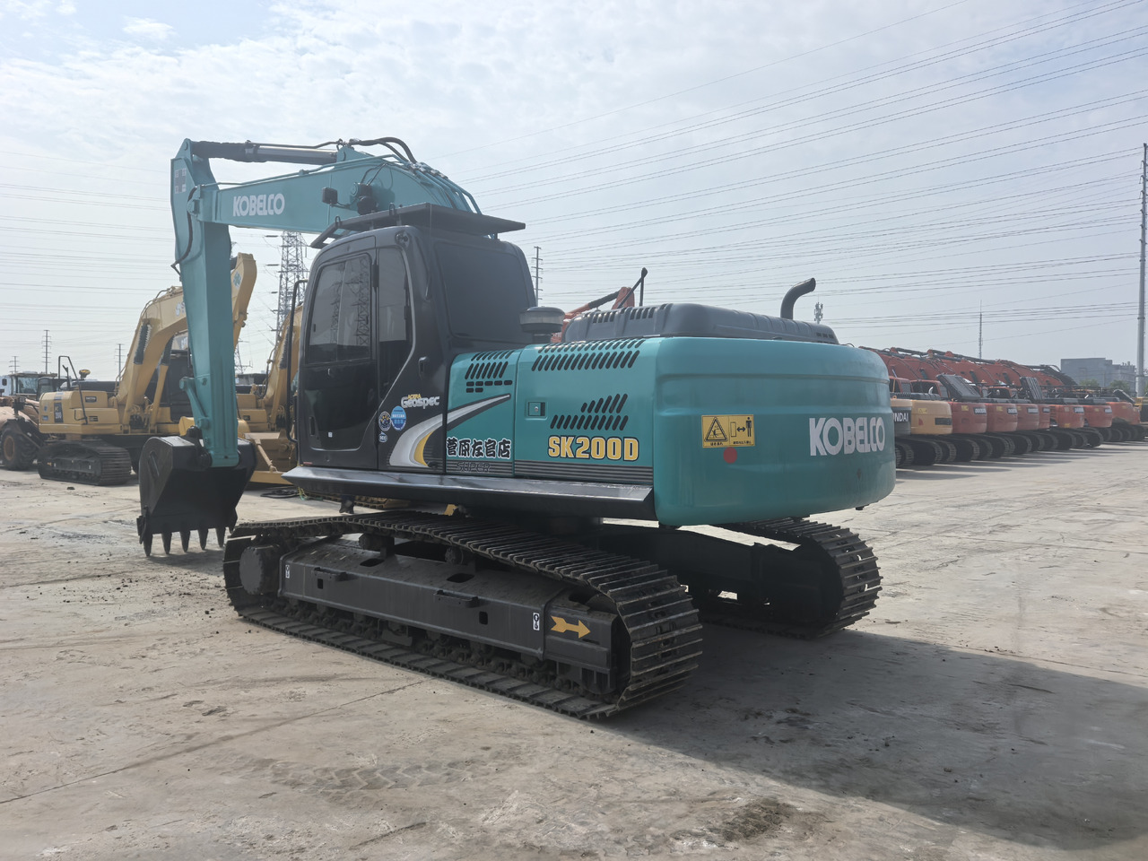 KOBELCO SK200 - Bandgrävare: bild 1 KOBELCO SK200 - Bandgrävare: bild 1