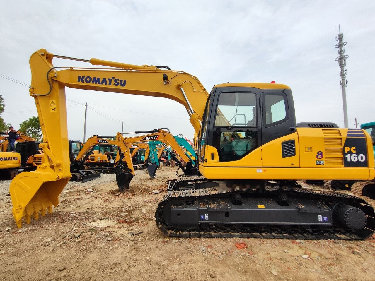 Komatsu PC160LC-7 - Bandgrävare: bild 1 Komatsu PC160LC-7 - Bandgrävare: bild 1