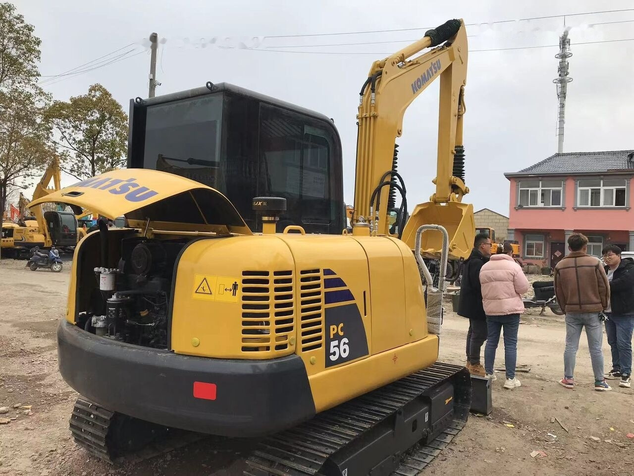 Komatsu PC56 - Minigrävmaskin: bild 3 Komatsu PC56 - Minigrävmaskin: bild 3