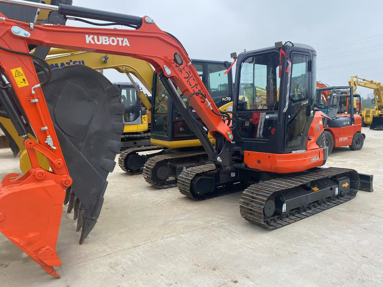 Kubota U55-4 - Minigrävmaskin: bild 1 Kubota U55-4 - Minigrävmaskin: bild 1