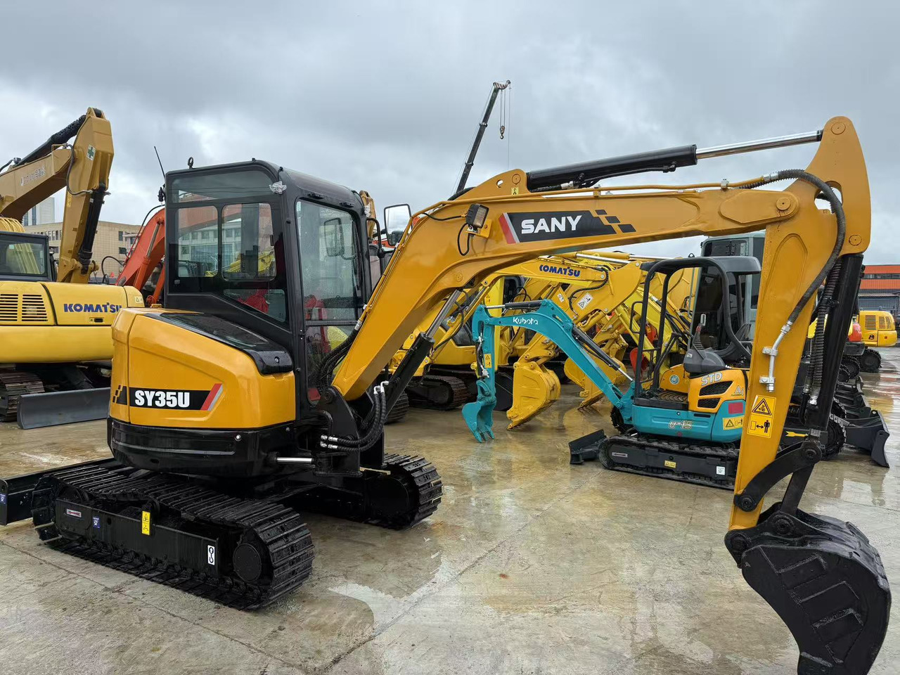 Minigrävmaskin SANY SY35U: bild 6