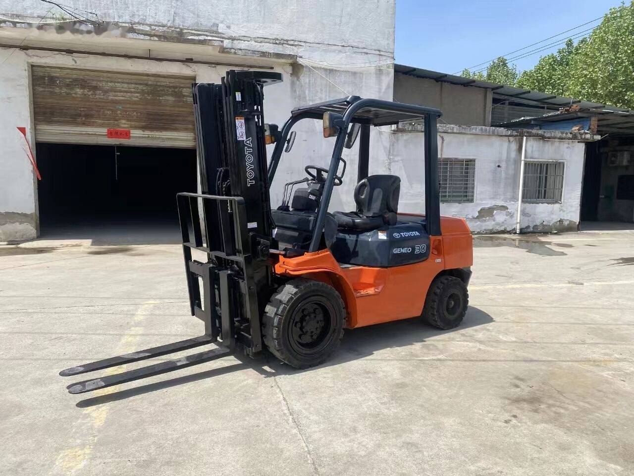 Toyota FD30 - Gasoltruck: bild 2 Toyota FD30 - Gasoltruck: bild 2