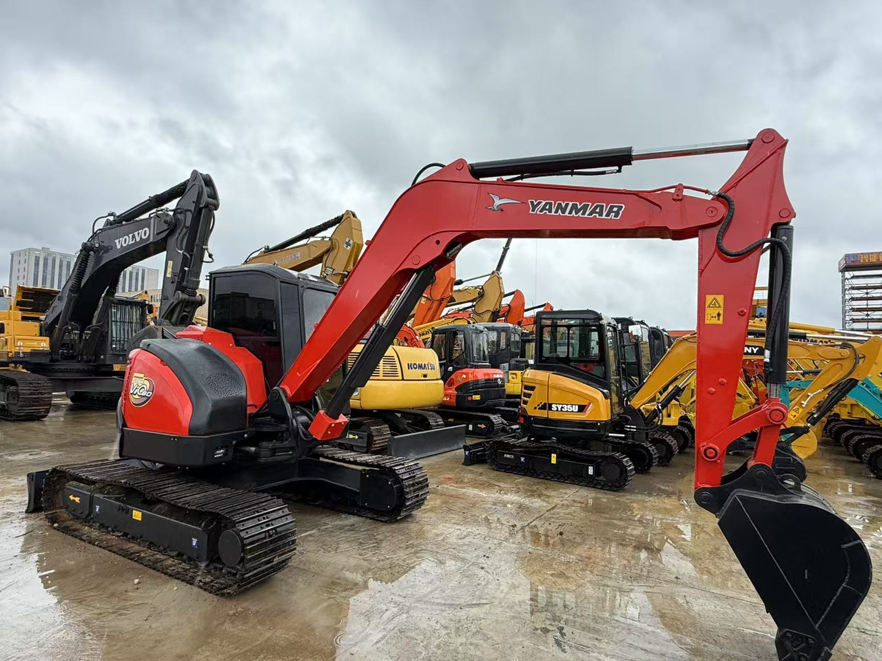 YANMAR VIO80 - Minigrävmaskin: bild 2 YANMAR VIO80 - Minigrävmaskin: bild 2