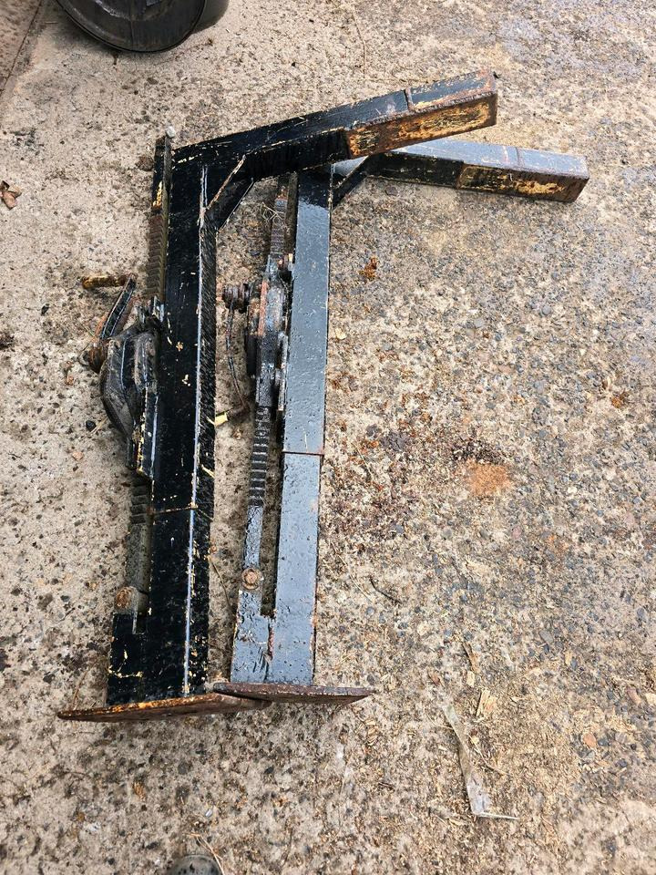 2x Stützen Winde für Salzstreuer Container Wohnkabine Schmidt Epoke Gmeiner Salzsilo Streuautomat Winterdienst - Vinsch: bild 2 2x Stützen Winde für Salzstreuer Container Wohnkabine Schmidt Epoke Gmeiner Salzsilo Streuautomat Winterdienst - Vinsch: bild 2